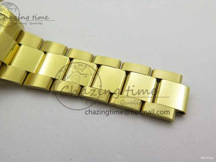 MiroTime 0302 Minimalist Daytona YG KKF 1:1 Best Edition 904L Steel Green Dial on YG Bracelet A 2451